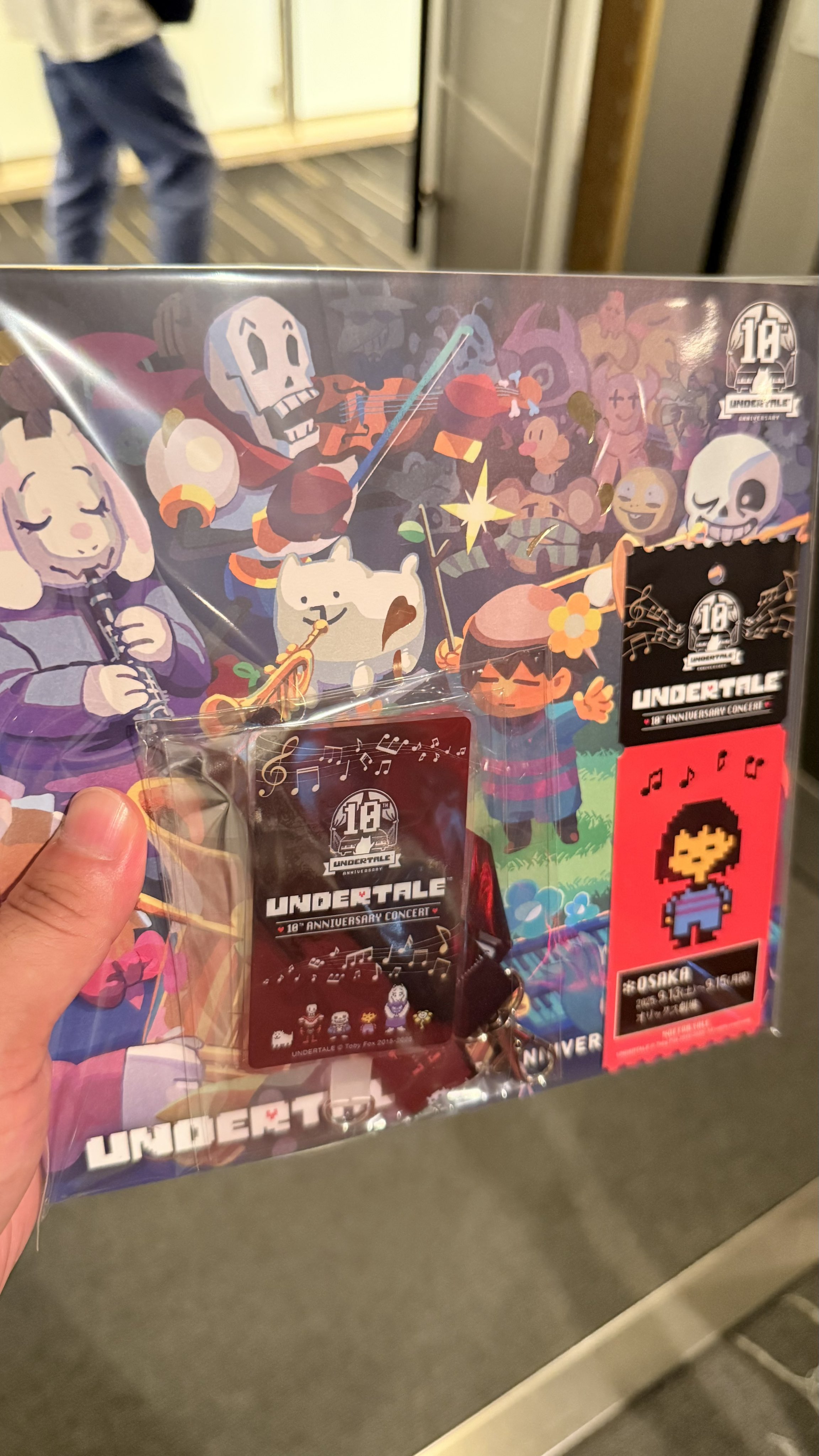 UNDERTALE 10周年 コンサート SS席 特典 パンフレット 非売品 ご来場の