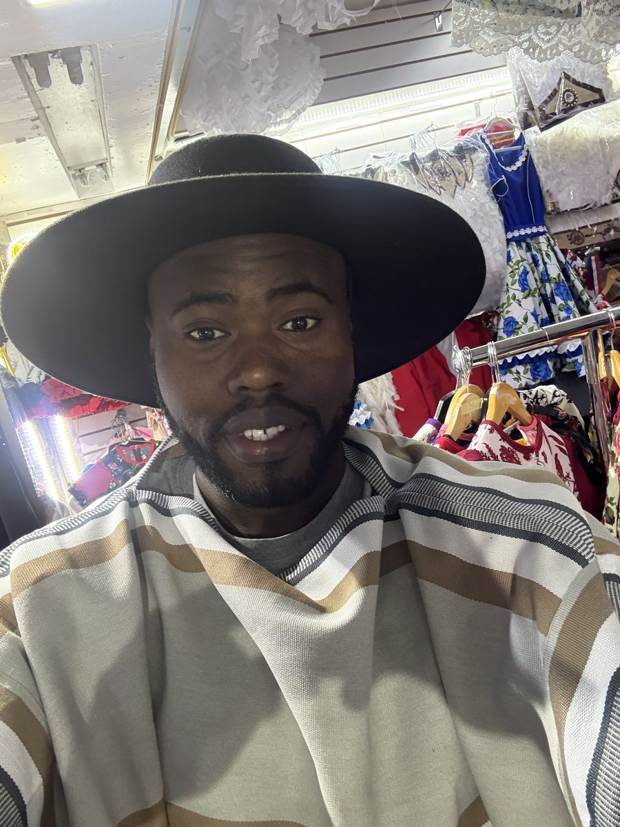 Trying out some clothes for Chiles Independence Day Celebration. Viva Chile 🥰🥰🥰🥰🥰. I should have been born a Chilean. Never felt so at home