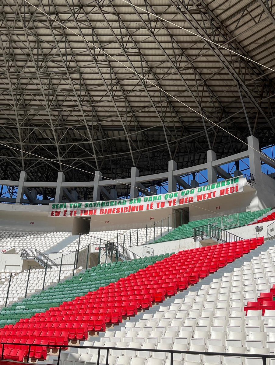 SENİ YOK SAYACAKLAR SEN DAHA ÇOK VAR OLACAKSIN!
#Amedspor #Ultramed