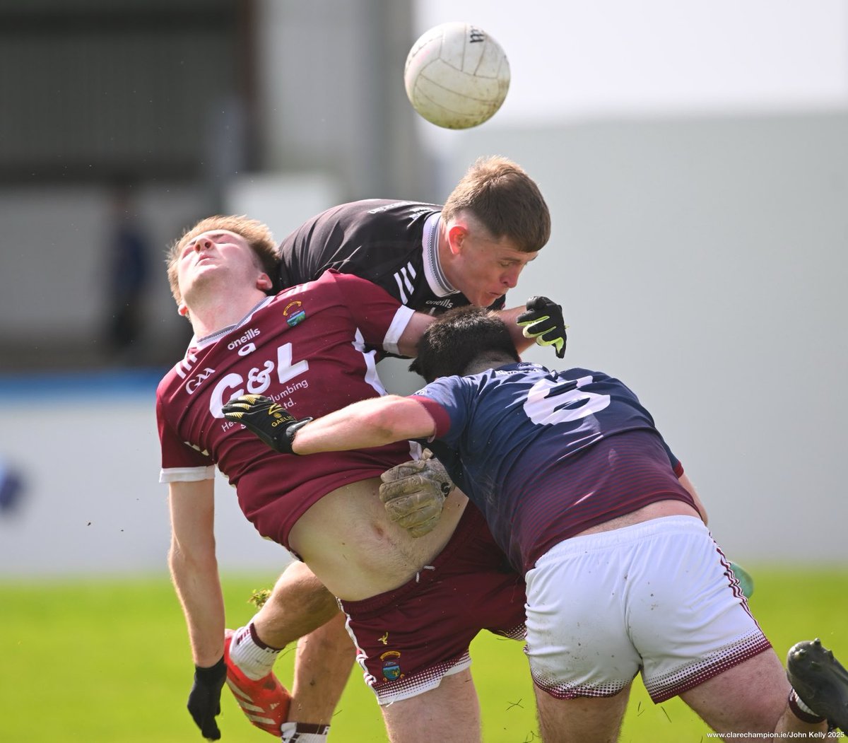 ClareChampion's tweet image. Senior Football Championship Quarter-Final  at Cooraclare. The  final score is @StBreckansGAA 0-14 @Lissycasey_GAA 2-17 #championship @GaaClare  Photographs by John Kelly