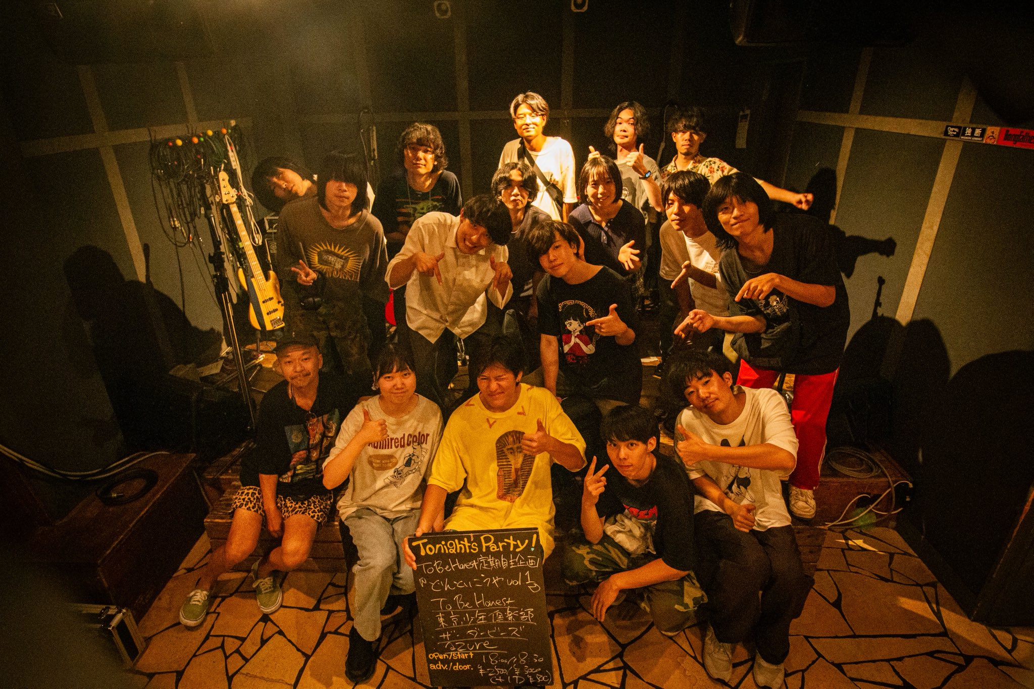 ところとんトーカちゃんWanxiang studio 8.24 ZEPP名古屋 #名古屋 #黒夢 #矢場とん #ぶーちゃん 1枚目