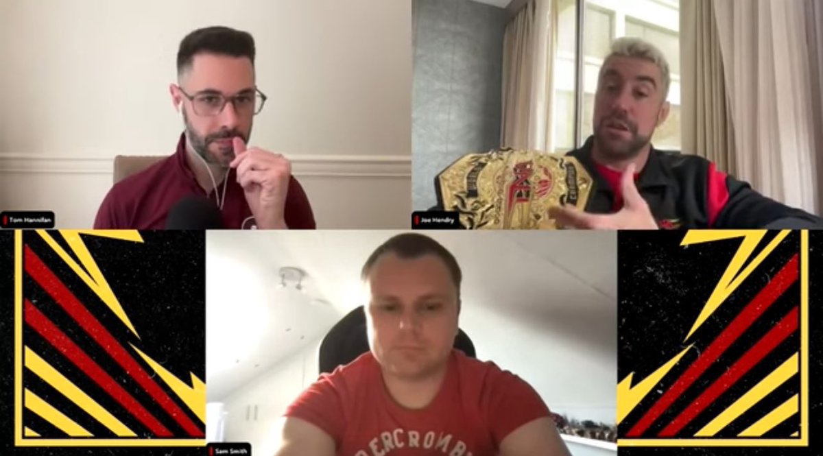 With #WorldsCollide happening between #WWE &amp; #AAA this weekend. Here’s what <a href="/joehendry/">Joe Hendry</a> told me about a possible joint #TNA &amp; WWE PLE after WrestleMania this year. 

#WeBelieve #NXTNA 🎸

wrestlesphere.com/joe-hendry-on-…