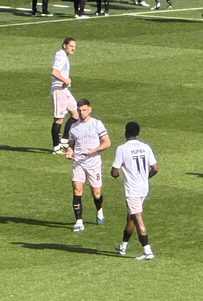 Someone put a red sock in with the white shorts