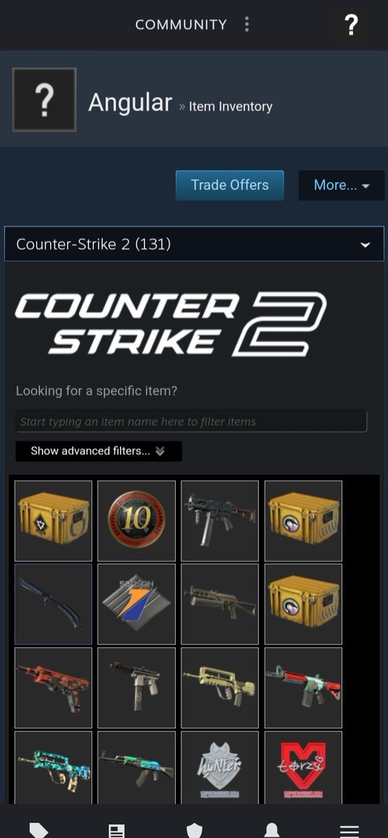 CS2 shadow trade banned account 
PRIME ✅️ Faceit
OGE Included 
steamcommunity.com/profiles/76561…
$250