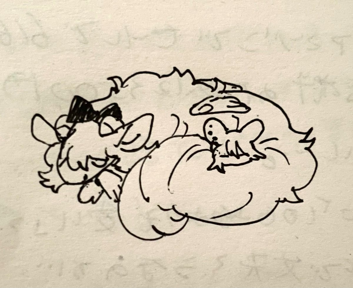 手帳に描いたソナタドラゴン