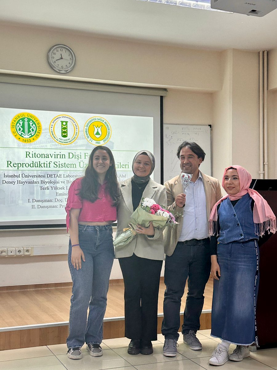 ActEmbryo's tweet image. From the ACTlab team, Emine Usta has successfully completed her master’s thesis “The Effects of Ritonavir on the Female Reproductive System in Mice.” 👩‍🔬
We congratulate Emine for her valuable work and wish her continued success. 
#ACTlab #masters #reproductivebiology #Science