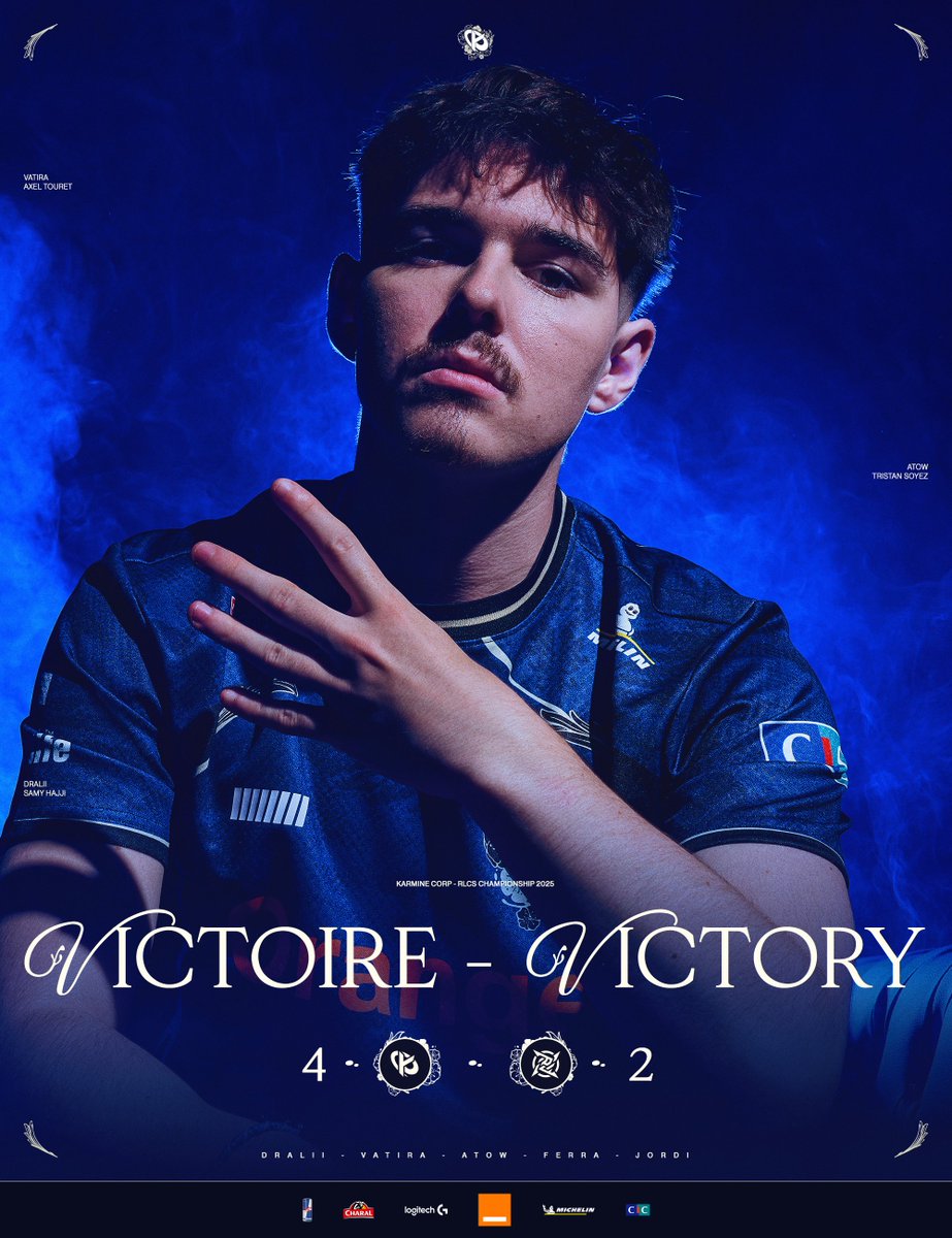 Karmine Corp (@karminecorp) on Twitter photo CHAMPIONSHIP SUNDAY ✅
VICTOIRE 4-2 CONTRE NIP, ON REJOUE DEMAIN LET'S GOOOOOOOOO #KCORP
GG WP <a href="/NIP_RL/">NIP Rocket League</a> CHAMPIONSHIP SUNDAY ✅
VICTOIRE 4-2 CONTRE NIP, ON REJOUE DEMAIN LET'S GOOOOOOOOO #KCORP
GG WP <a href="/NIP_RL/">NIP Rocket League</a>
