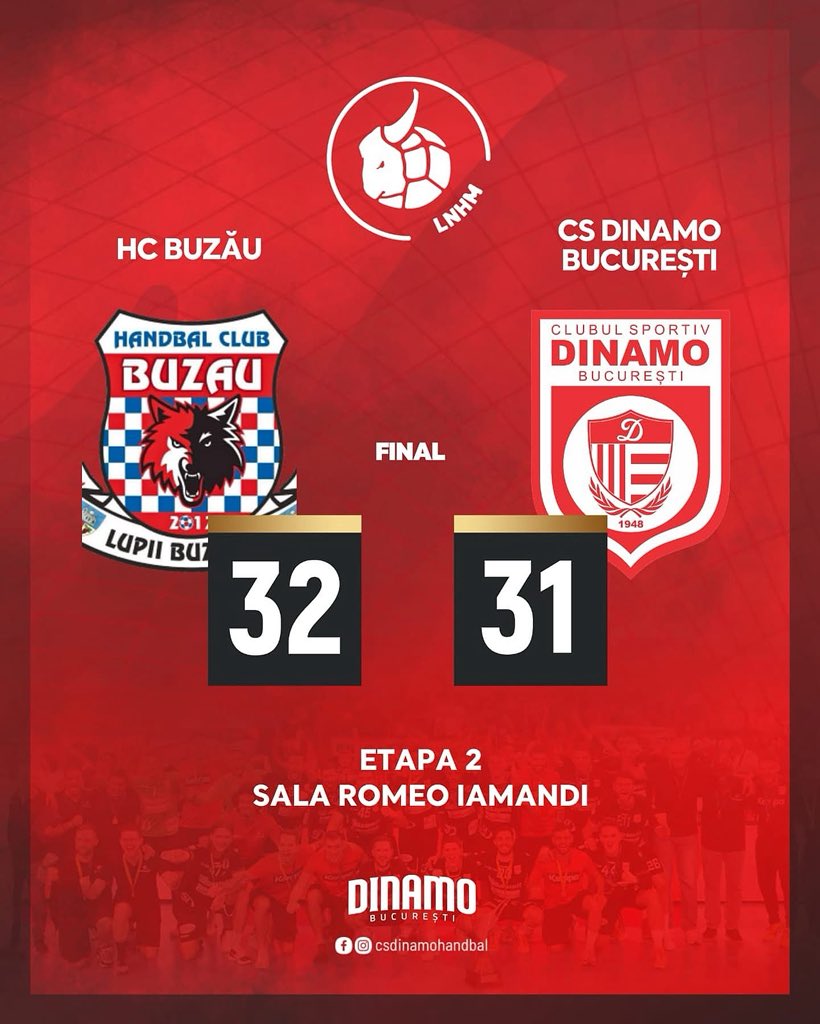 HANDBAL. Niciodată nu ești pregătit pentru o înfrângere, dar asta nu înseamnă că nu se poate întâmpla. Suntem siguri că a fost doar un accident. 

#csdinamobucurești #csdinamo #dinamobucurești #dinamohandbal