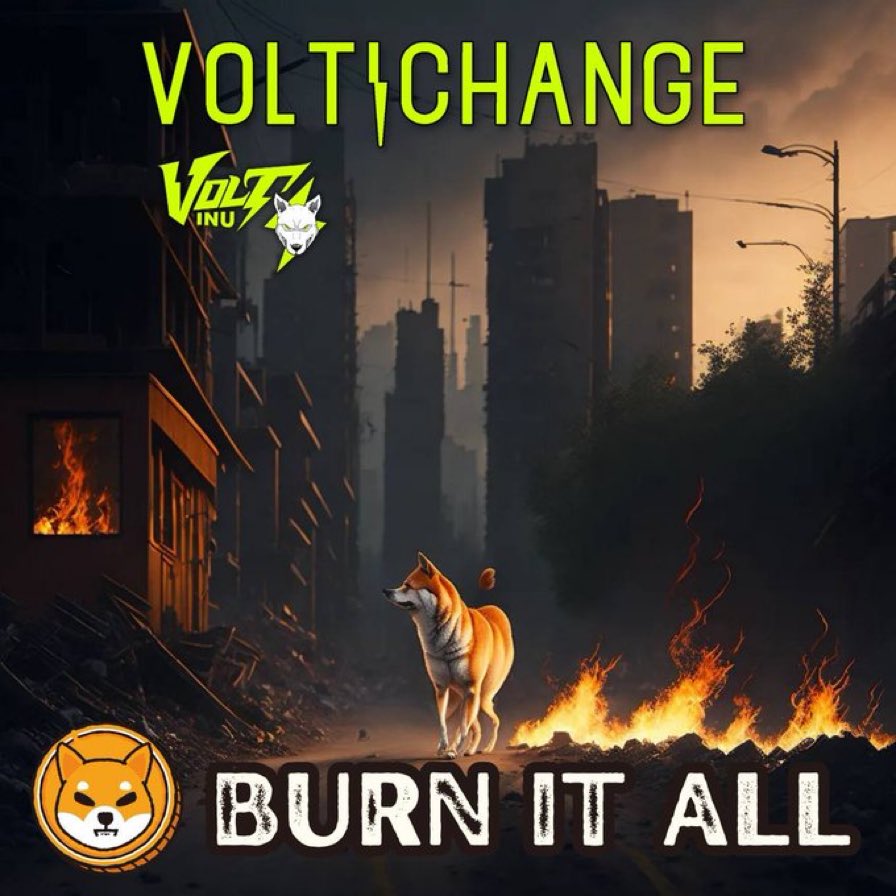 ⚡️VolterDragon⚡️ (@volterdraco) on Twitter photo <a href="/kenbussey2/">⚡Ken Bussey⚡⚡</a> Increase the values of your tokens.
VOLTINU is the people crypto and the massive UTILITIES/Ecosystem to help solve problems that other communities/projects facing. If you have supplies issues, BEP-20 or ERC-20.We burn it all. Voltichange.net
🔥BURN Tokens Supply Down🔥 <a href="/kenbussey2/">⚡Ken Bussey⚡⚡</a> Increase the values of your tokens.
VOLTINU is the people crypto and the massive UTILITIES/Ecosystem to help solve problems that other communities/projects facing. If you have supplies issues, BEP-20 or ERC-20.We burn it all. Voltichange.net
🔥BURN Tokens Supply Down🔥