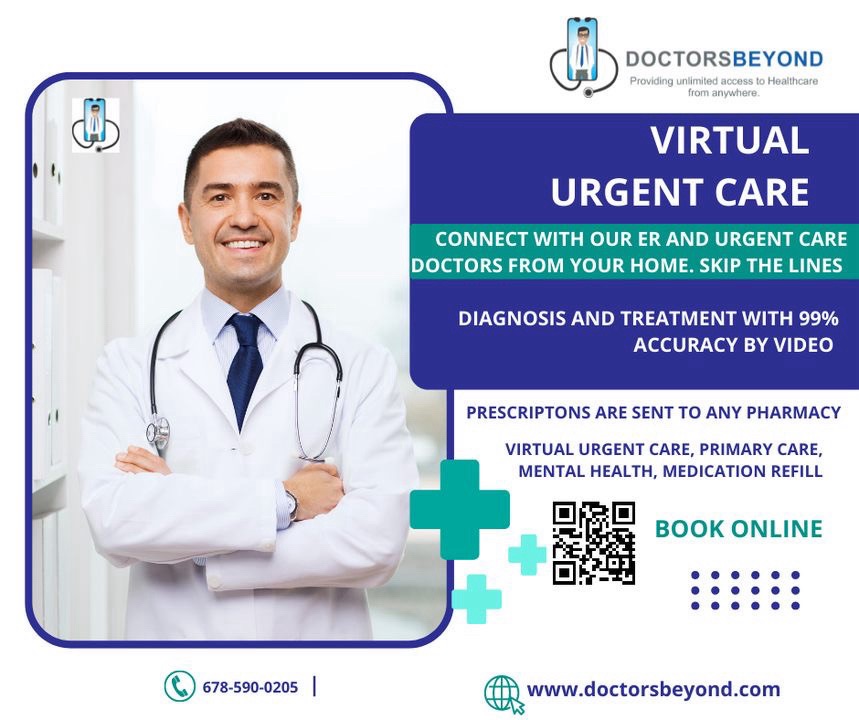 DoctorsBeyond's tweet photo. DOCTOR'S VISIT + PRESCRIPTION + WORK OR SCHOOL EXCUSE starting at $5. Self-Pay and Insurance accepted. Get diagnosed virtual with 99% accuracy and treated in 15 mins. Get your in-person visit virtually today at https://t.co/UdT2oxYup7

#urgentcare #doctor #cough #worknote #sick https://t.co/lu0p60mfqc