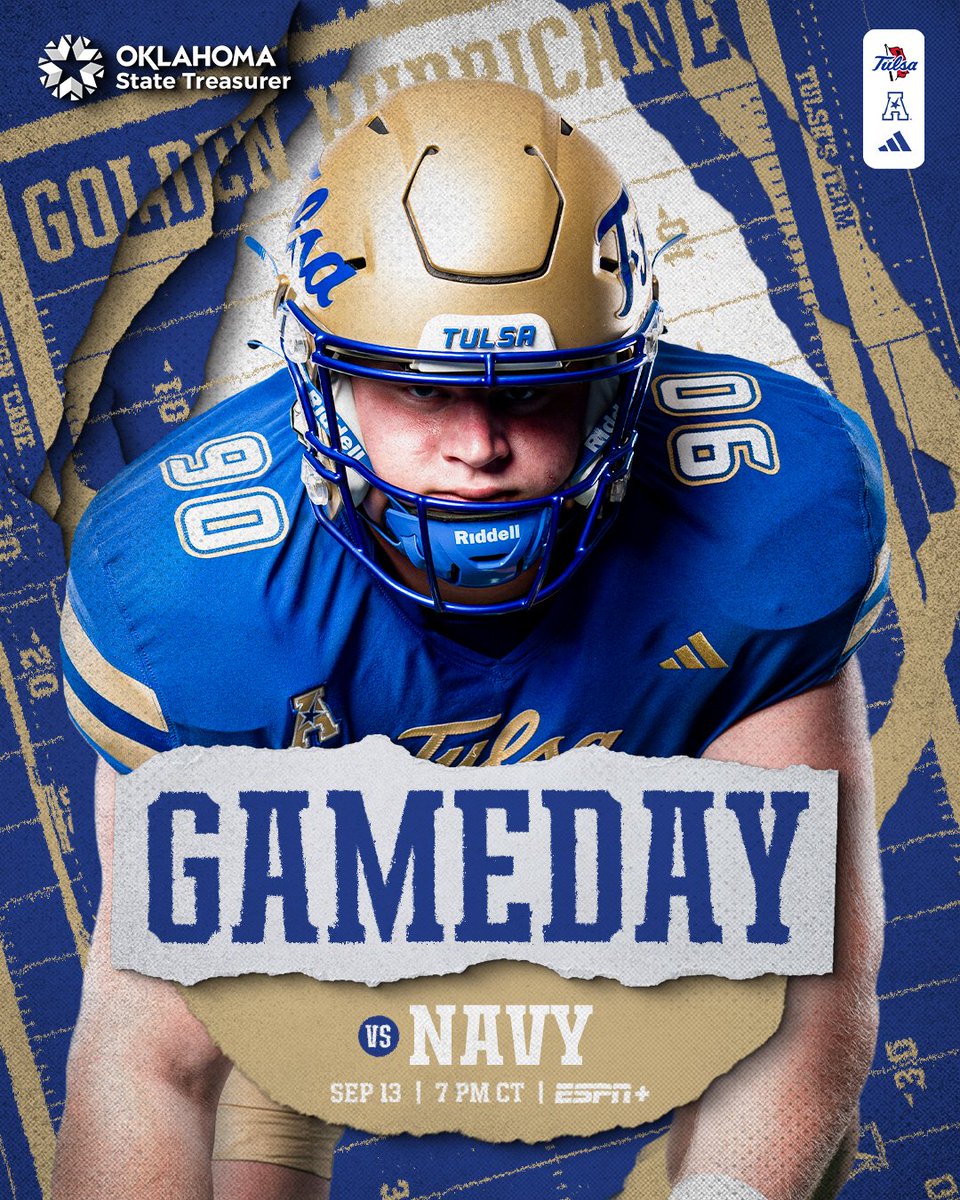 IT’S GAMEDAY IN THE 918🗣️

🆚 Navy
⏰ 7 PM CT
📺 ESPN+
🎙️ Big Country 99.5 FM