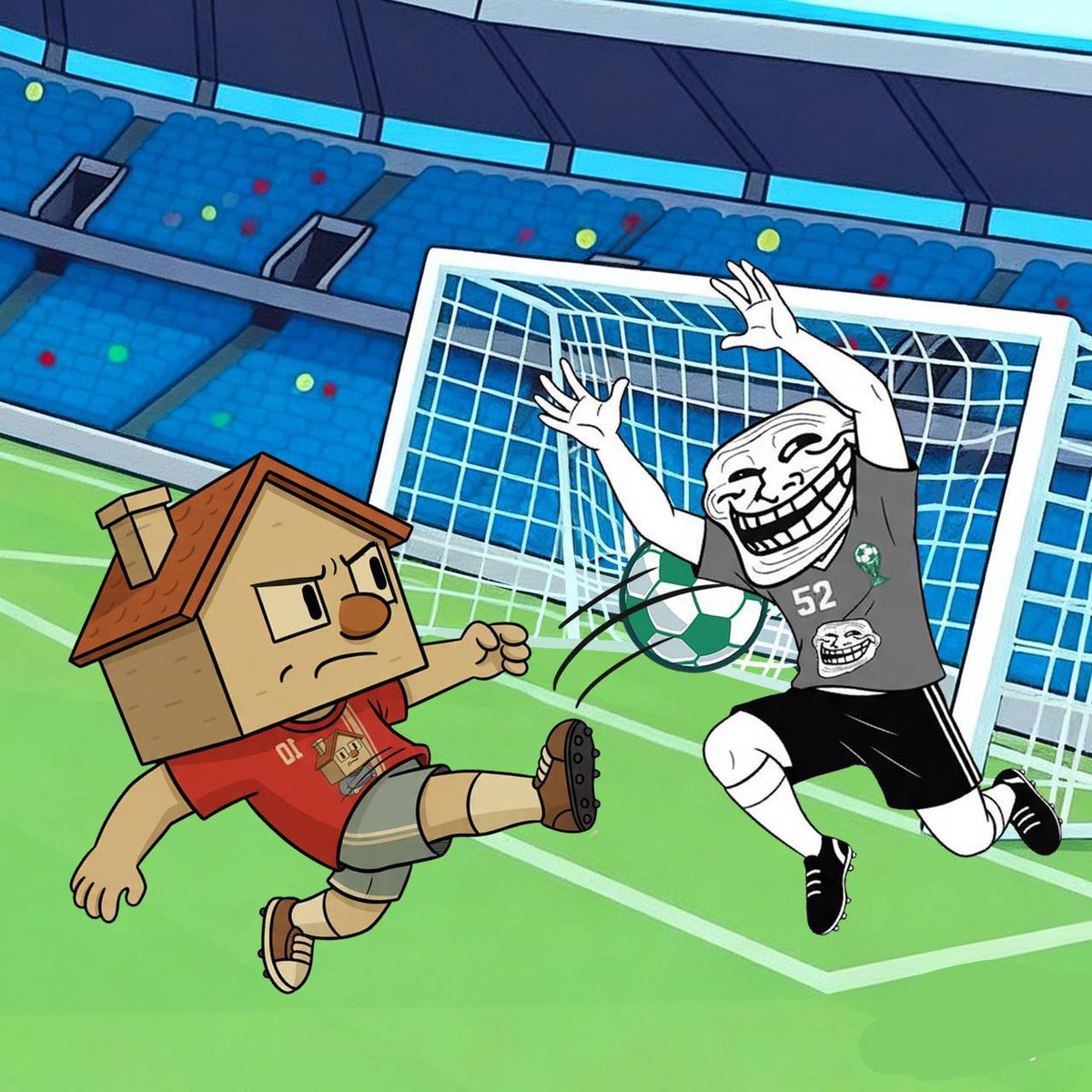 GOALLLL!!!! 🥅⚽️🥅⚽️

Chillhouse chillers with the final goal ending the game in a loss 3-5