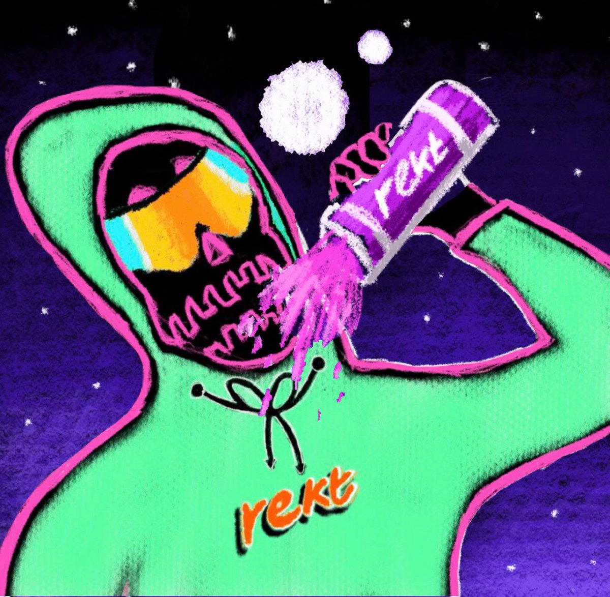LFGweb3's tweet image. gm friends 🌲☕️
have a wonderful saturday and don’t forget: $REKT WORLD DOMINATION