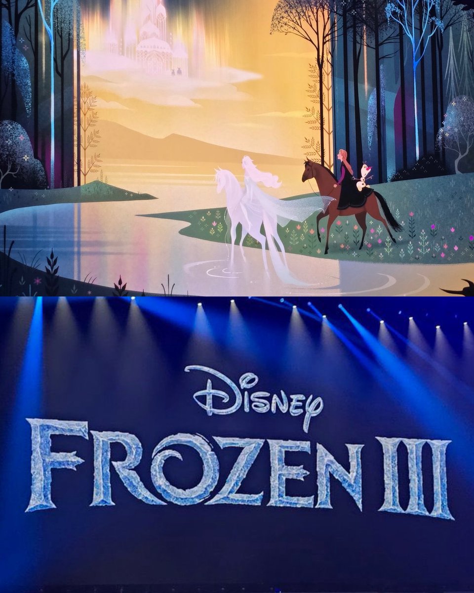 HollywoodHandle's tweet photo. Official premise for ‘FROZEN 3’ has been revealed.

“In this new chapter, witness the wedding of the century in Arendelle as Queen Anna walks down the aisle and joins Elsa on a new magical journey filled with unknown challenges. And what’s even more exciting: the royal family is about to welcome a mysterious new member!”

(Credit: @almanaquedisney)