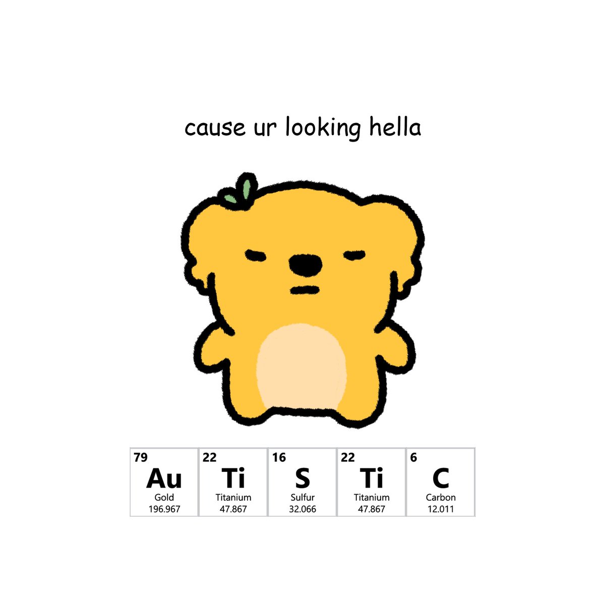 chemistry is gud