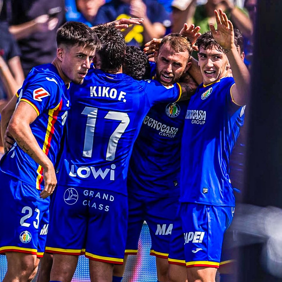 🔵👏 Jose Bordalas' Getafe have 9 points from a possible 12 so far this season! 

✅ 2-0 win vs Celta Vigo
✅ 2-1 win vs Sevilla
❌ 3-0 loss to Valencia 
✅ 2-0 win vs Real Oviedo

This summer, Getafe only spent €1.8m. Next match: Barcelona (A).