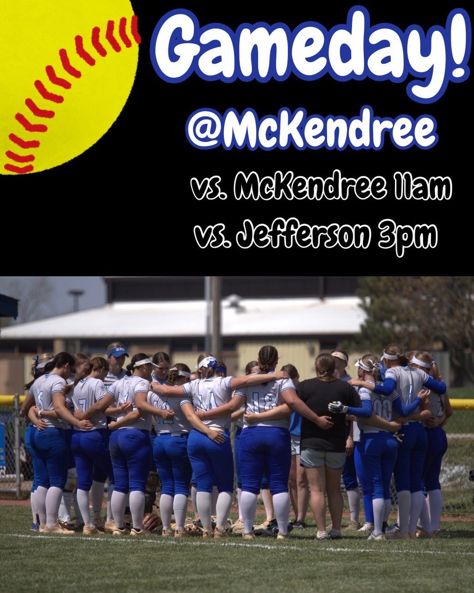 SWICSoftball's tweet image. Game day! Follow us on Game Changer at Swic Softball 2025.