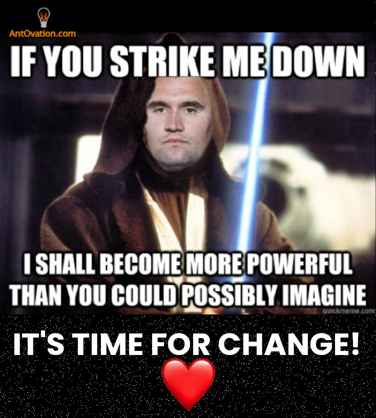 Antovation's tweet photo. @TRobinsonNewEra Tommy Robinson do it for Charlie Kirk and us all.

The future will be what we make it...
So, lets ,make it a good one!
#TimeForChange 🌍❤️ https://t.co/rPY9ihmclI