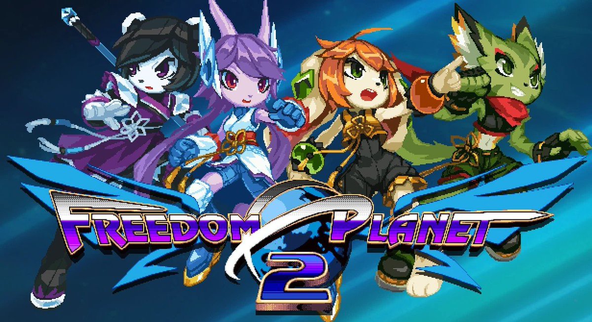 Happy 3rd anniversary to Freedom Planet 2, everyone! #Freedomplanet #Freedomplanet2 #Galaxytrail