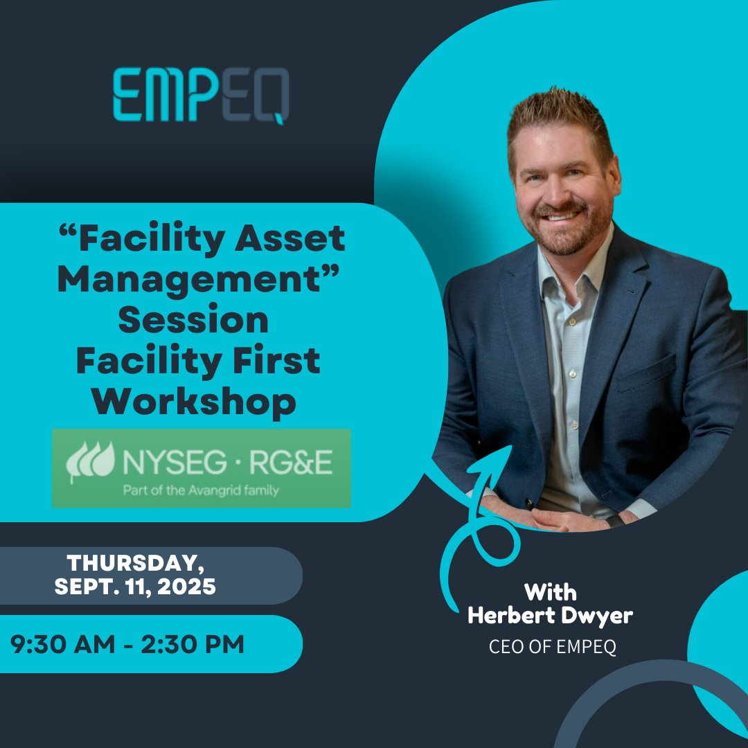 What a fantastic day at the <a href="/NYSEandG/">NYSEG</a> &amp; <a href="/RGandE/">RG&E</a> Facility First workshop! <a href="/HerbertDwyer/">Herbert Dwyer</a>, presented on "Facilities Asset Management," sharing strategies for optimizing data and preparing for the future of energy management. 

#EnergyEfficiency #NYSEG #FacilityManagement