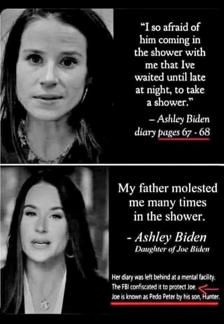 dix10501's tweet photo. @RedLineReportt Is he going to be wearing shitty diapers and hold an Auto pen, while kissing illegal ass. Do they really want a daughter rapist as a symbol for the democrat party? https://t.co/G3Bt5ByI1e