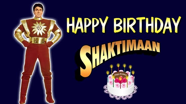 ✨ Happy Birthday to India’s first &amp; forever superhero – Shaktimaan! 🦸‍♂️💥 The legend who gave us courage, values &amp; endless nostalgia. 🙌❤️
Thank You <a href="/actmukeshkhanna/">Mukesh Khanna</a> sir for giving such a Inspiring character.

#shanktimaan #shaktiman #mukeshkhanna #HappyBirthday #superhero
