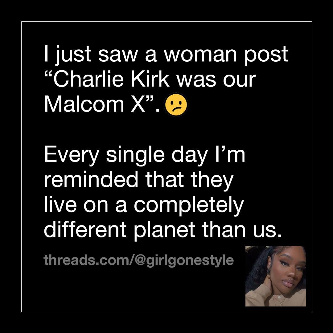 Beyond parody, Malcolm X??