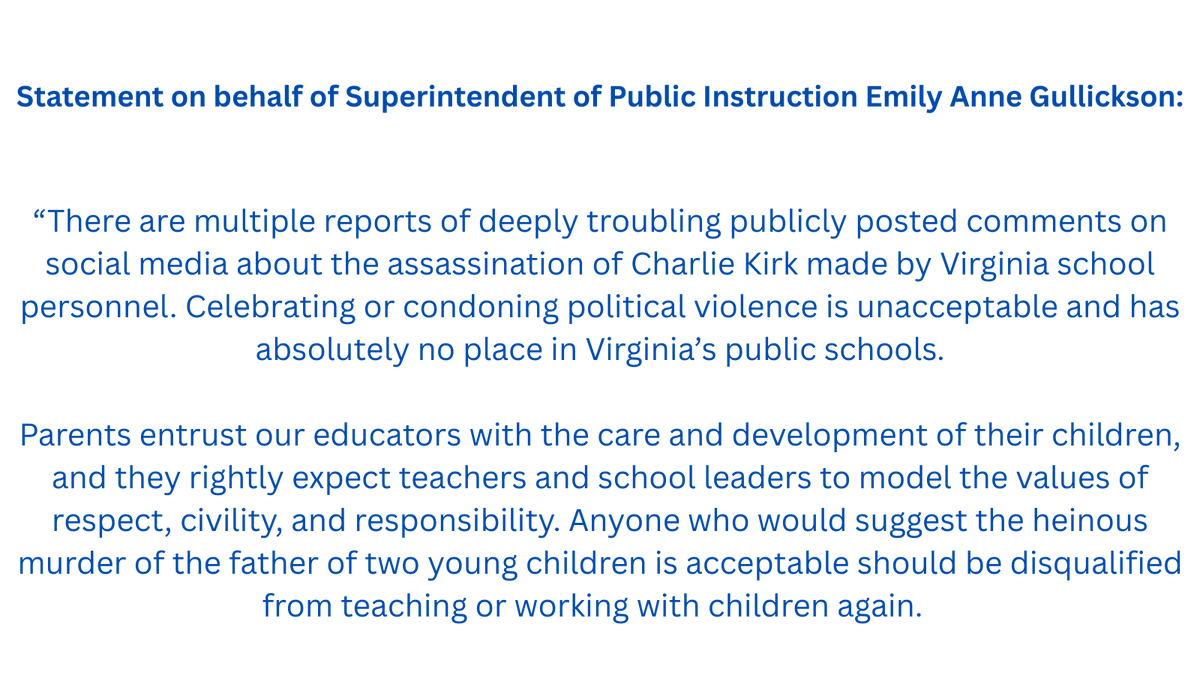 VDOE News tweet media