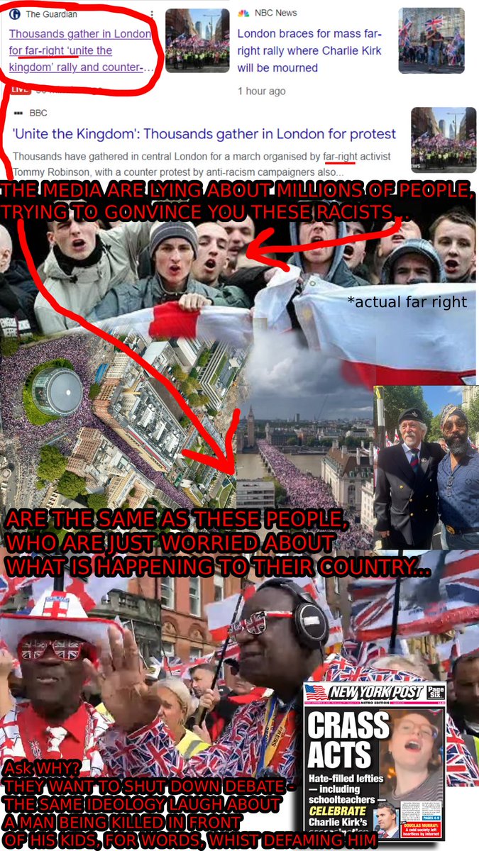 #UniteTheKingdom #TommyRobinson #BBCNews #DeportThemAll #msmisdead #FreedomOfSpeech 
#Leftistviolence
