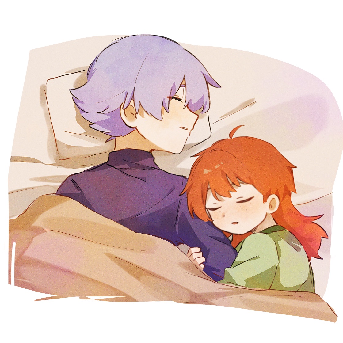 真夜中なので許してね
すやすやなおふたり