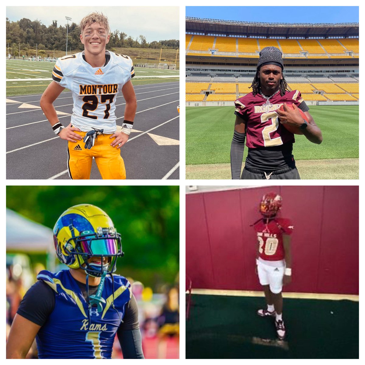 wpialsportsnews's tweet image. Top Runningback Performances 9/12/25
#WPIAL

Caden Halajcio - Montour - 193 yards rushing and 3 touchdowns. @halajcio 

Da’Ron Barksdale - Steel Valley - 170 yards rushing and 5 touchdowns. @DaronBarksdale 

Amoni Ward - Ringgold - 163 yards rushing and 1 touchdown. @amoni_ward10…