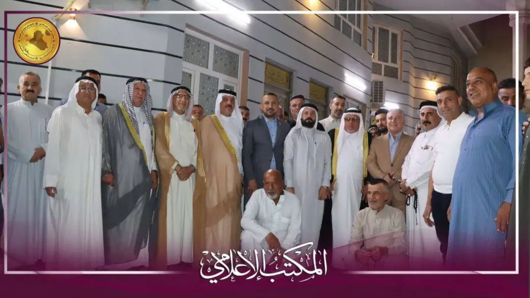 لبّى رئيس تحالف شراكتنا في صلاح الدين، النائب المهندس محمد كريم البلداوي، دعوة الشيخ أحمد الشيخ قاسم الداوودي في قضاء بلد، وذلك بحضور نخبة من شيوخ ووجهاء وأبناء العشيرة.

#مشروع_وطن 
#تحالف_شراكتنا_في_صلاح_الدين 
#عراق_قوي 
#كتلة_الصادقون