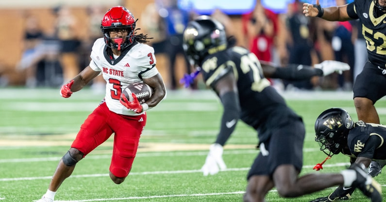 NC State RB Hollywood Smothers is unlike most players. He's elite, yet doesn't care about his stats -- as long as the Pack wins.

"To have a guy like that, who’s about the team, it’s refreshing."

More on Smothers and his career-best effort at Wake Forest: on3.com/teams/nc-state…