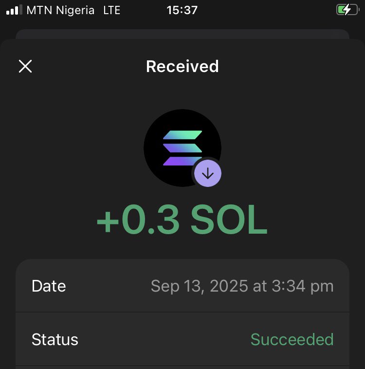 SomTeezy_'s tweet photo. Received legend 🙏

Thank you for this win, I really appreciate. https://t.co/WmsjvFG5ys