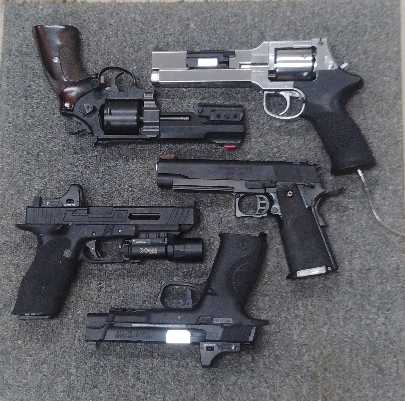 フリーダムアートトイガングリップ スコーピオンモチーフ ダークネイビー超希少 フリーダムアートトイガングリップ スコーピオンモチーフ ダーク