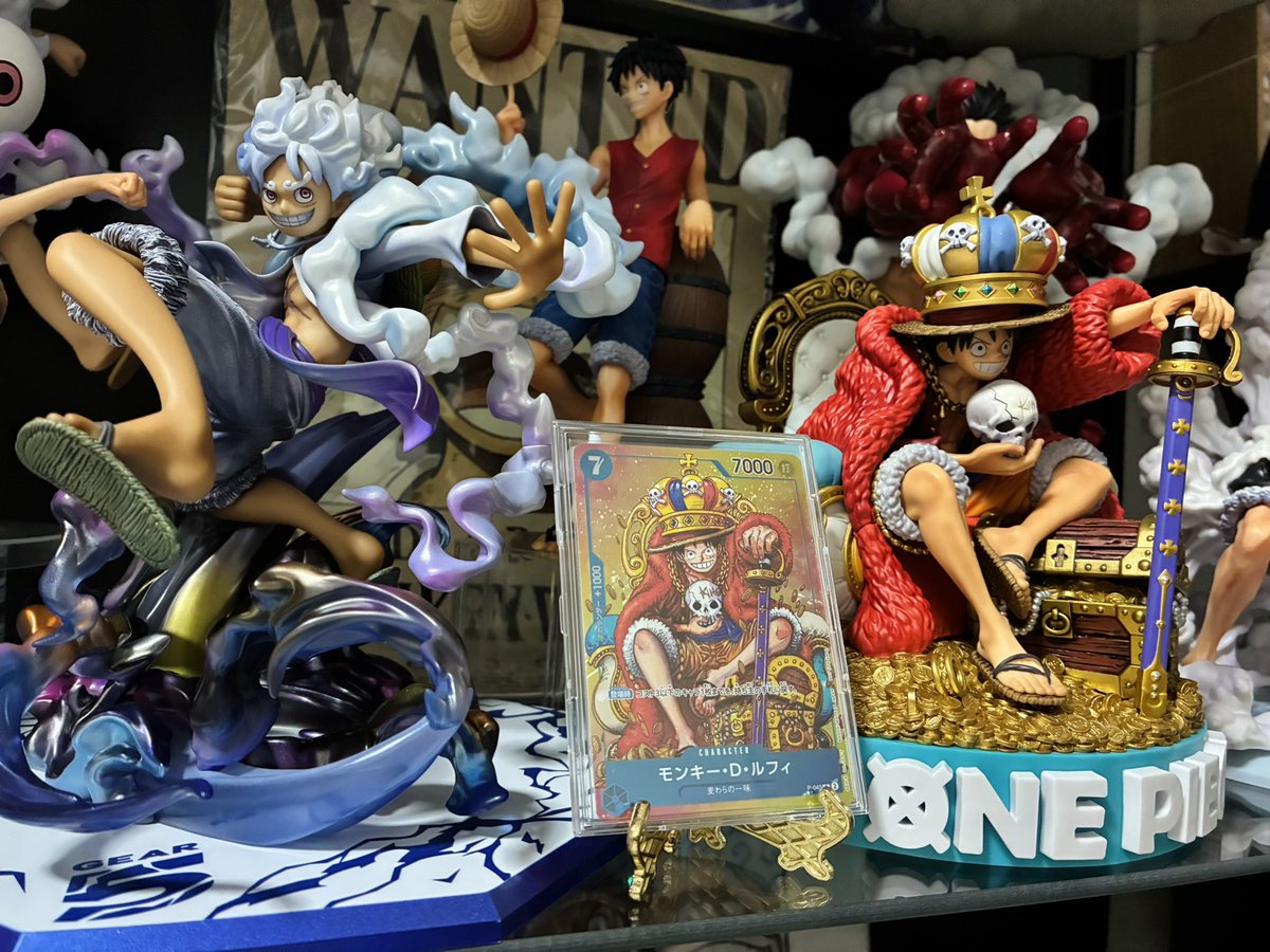 SUPER MASTER STARS DIORAMA “KING” LUFFY〜?✨ 惚れ惚れするカッコ 