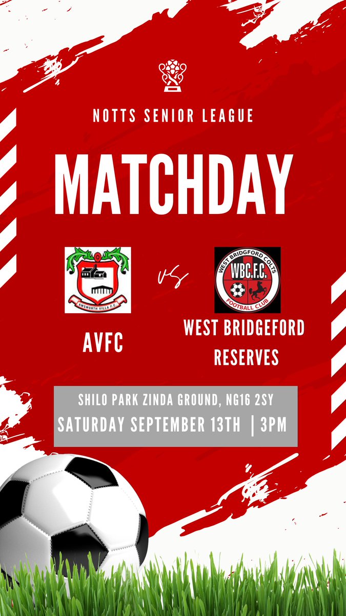 Awsworth Villa F.C (@awsworthvilla) on Twitter photo Matchday down at The Shilo, as we welcome <a href="/wb_fc/">West Bridgford FC</a> reserves looking to make it 4 on the bounce. 🔴⚪️
#utv Matchday down at The Shilo, as we welcome <a href="/wb_fc/">West Bridgford FC</a> reserves looking to make it 4 on the bounce. 🔴⚪️
#utv