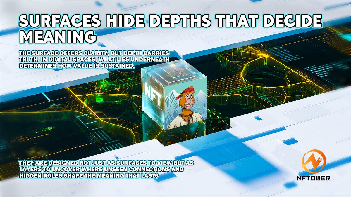 NFTOWER_'s tweet image. 💬 “What lies within us matters most.” Emerson
🖼 At NFTower, depth defines value.
🌐 NFTs carry unseen roles and lasting meaning.
👀 Discover more 👉 nftower.vip

#NFTOWER #NFTDesign #HiddenDepths #Web3Culture