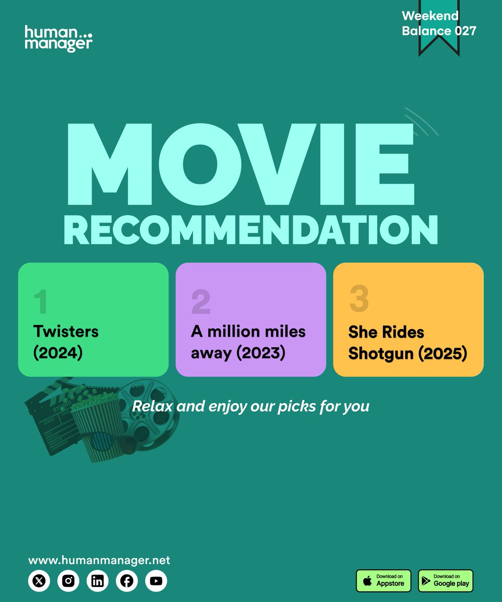 HumanManagerNig's tweet image. Big screens or small, the magic’s loaded.

Your weekend watchlist starts here
See what made the cut this weekend.

#weekend #Watchlist #humanmanager