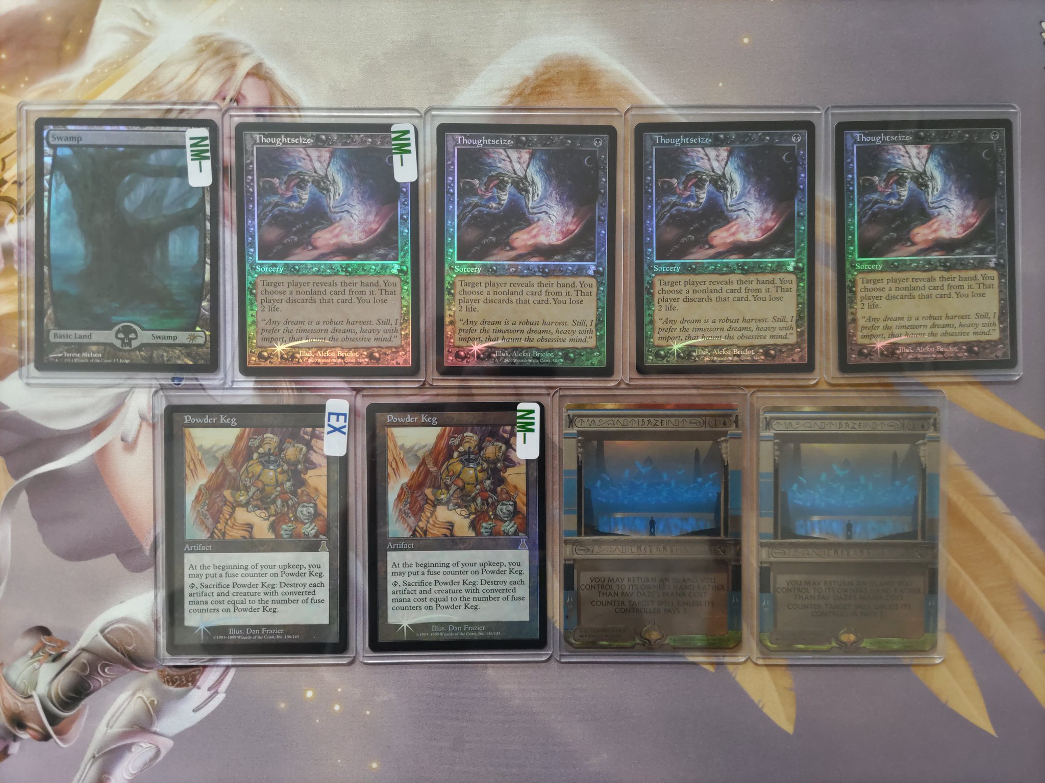 MTG 火薬樽　英語4枚 Amazon.co.jp: MTG PROMO 火薬樽 英語 FOIL1枚 powder keg DCI