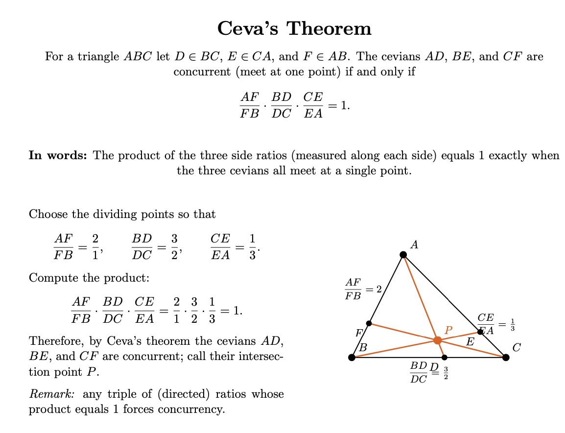 Riazi_Cafe_en's tweet image. Cava's Theorem: en.wikipedia.org/wiki/Ceva%27s_…