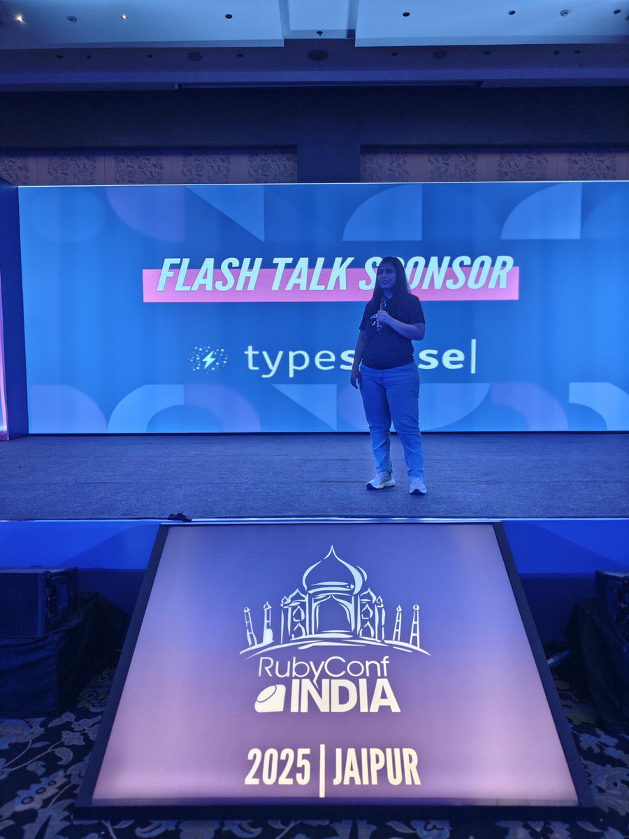 RubyConfIndia tweet media