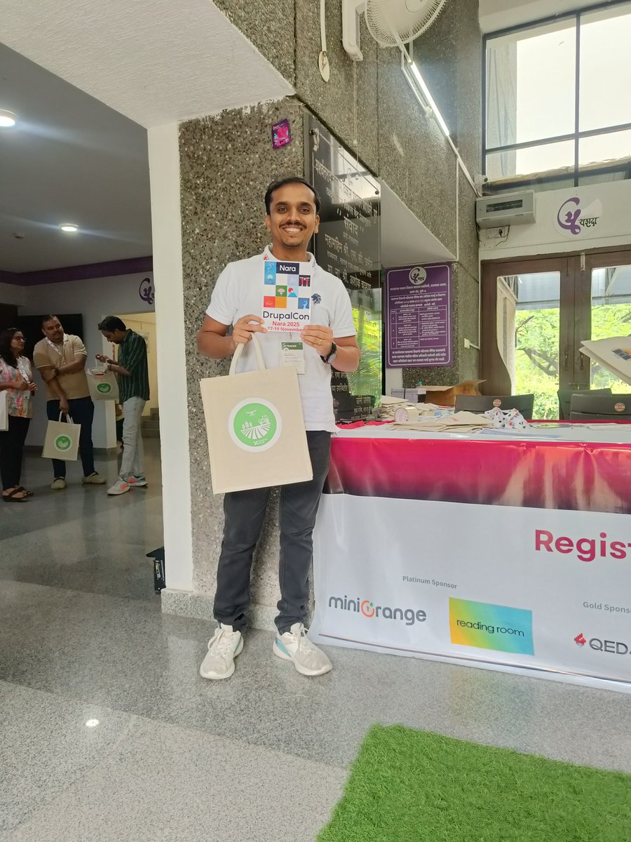 shivanandgm's tweet photo. #DAP2025 #DrupalConNara #NaraDAPContest https://t.co/uL2gWJyCJA