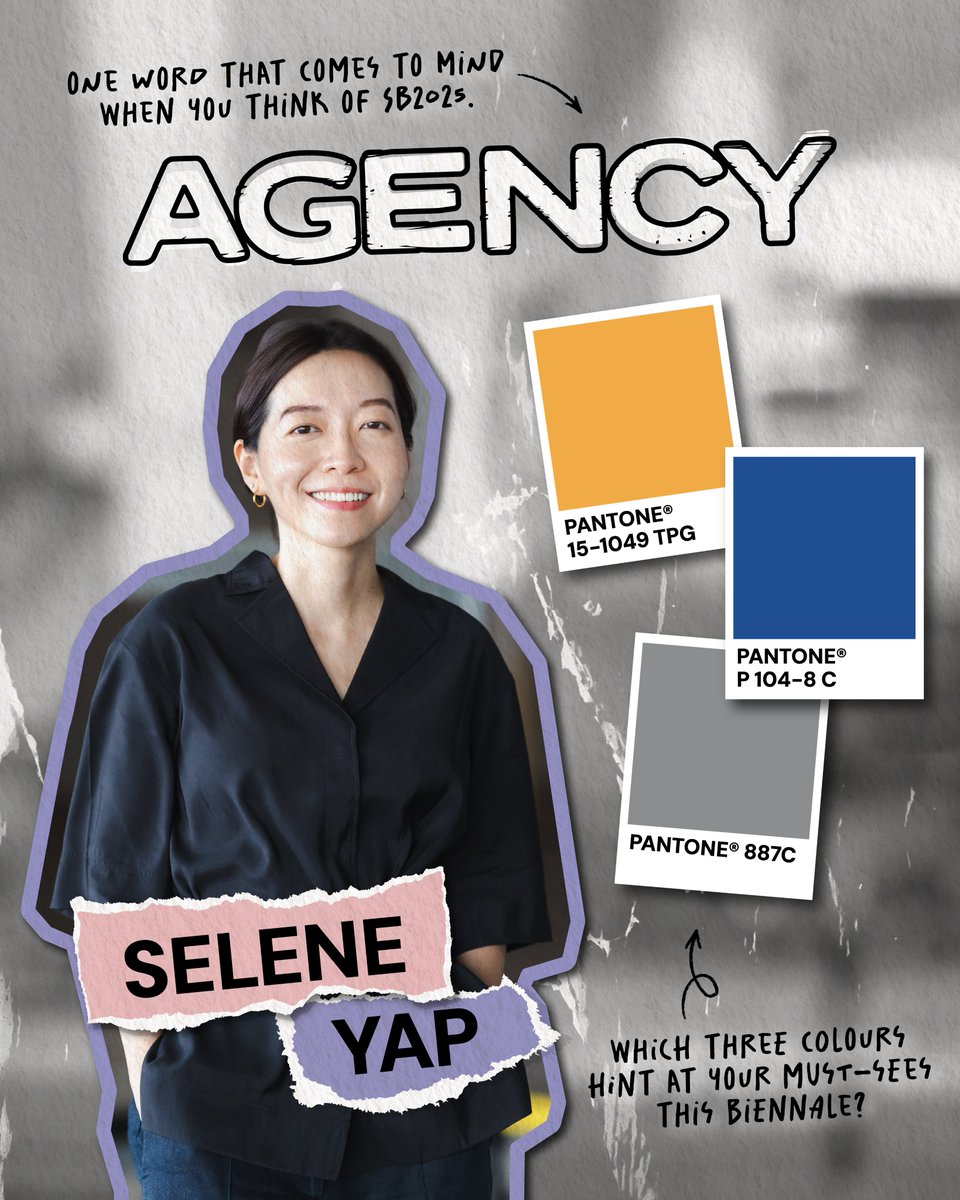 One word. Three colours. Infinite possibilities.

Our 4 curators hint at #SingaporeBiennale 2025, a citywide takeover with 80+ artworks, 30 new commissions &amp; 4 clusters reimagining everyday spaces.

Opens 31 Oct 🎟️ Early bird: 20% off from 17 Sep–30 Oct → bit.ly/Singapore-Bien…