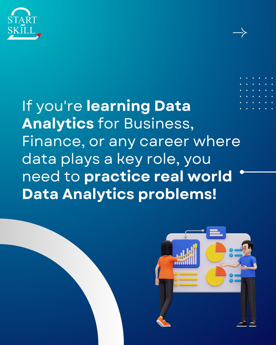 QuickCourse_'s tweet image. 🚀 Ready to supercharge your career in data analytics? With 40 hands-on projects in Python, you’ll gain real-world skills to analyze, visualize, and make data-driven decisions like a pro. 
#Start2Skill #DataAnalytics #PythonProjects #LearnPython #DataScienceIndia #CareerGrowth