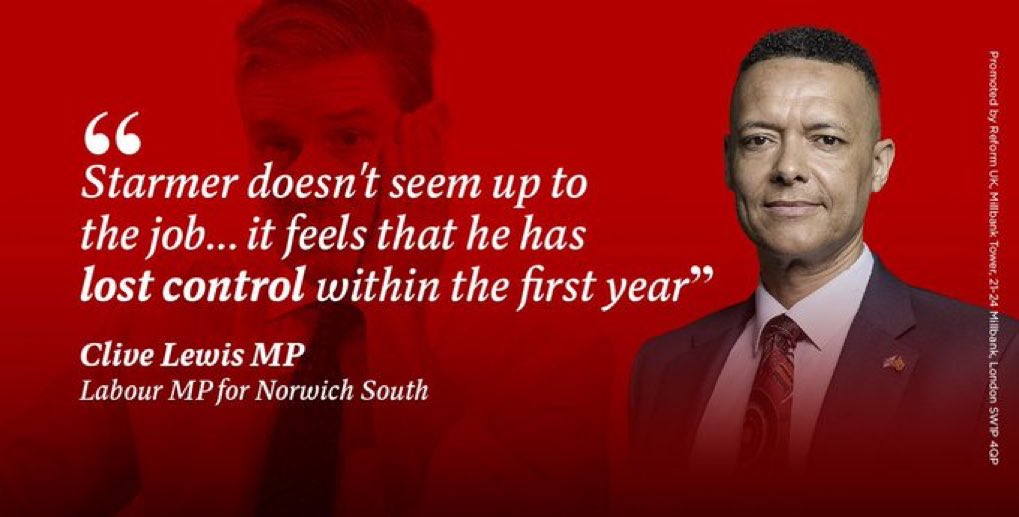 OUCH 😳 
Labour MP has basically said Starmer is ‘useless’. 

Do you think Starmer will resign?