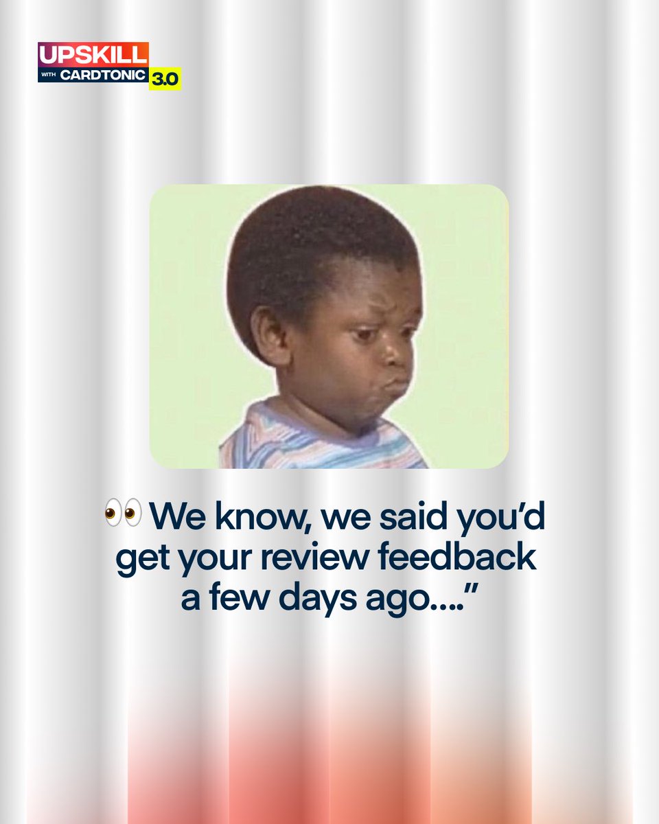 cardtonic's tweet image. We know you’ve been waiting, and seriously, we’ve been reviewing. The review process took longer than expected, but updates will be ready by next week. 

Keep an eye on your inbox so you see it as soon as it drops! 🔥#UpskillWithCardtonic #UseCardtonic