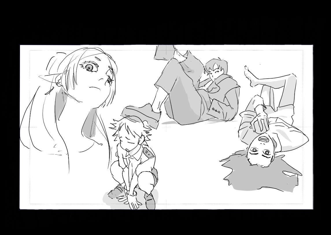 SwordAnimation's tweet image. doodles