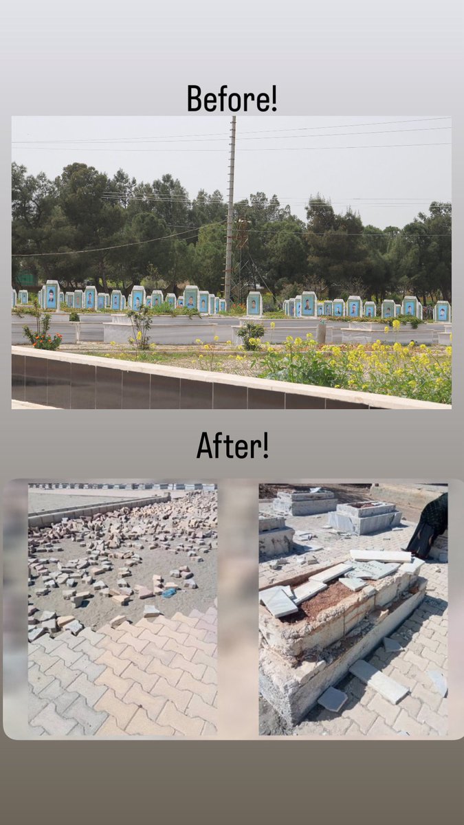 KRD_0007's tweet image. In #Manbij, al-Jolani’s gangs are desecrating the graves of martyrs who sacrificed their lives fighting ISIS, yet the #CENTCOM leader is visiting this terrorist.
Do you have no shame for the blood of your comrades who fought alongside you against terrorism?

#SDF #USA #coalition