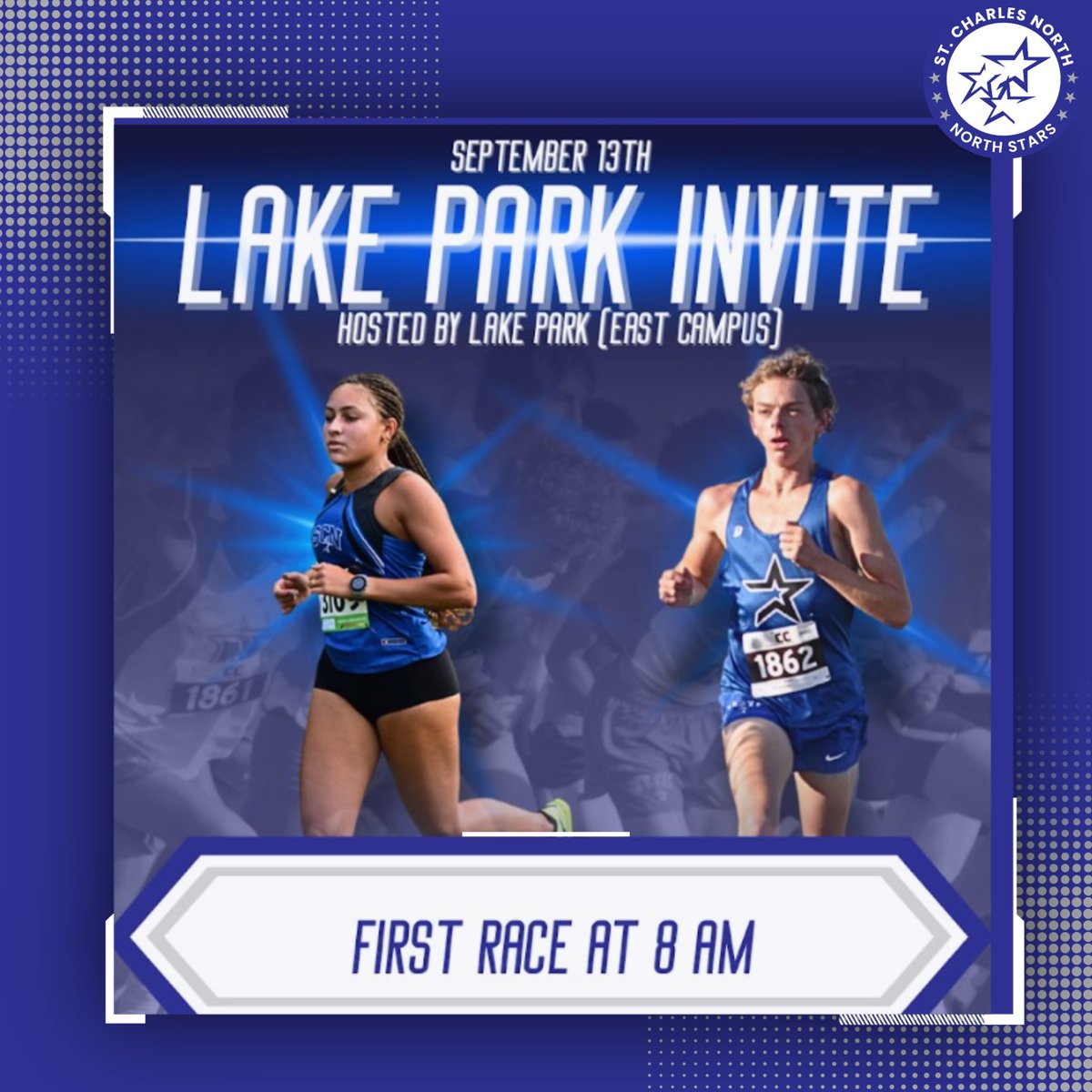 SCNAthletics's tweet photo. Best of luck to XC at the Lake Park Invite!!

#RunStars⭐ https://t.co/OGGPYogKHu